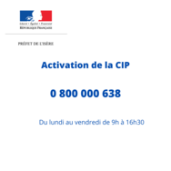 Activation de la cellule d’information du public en Isère en complément du numéro national