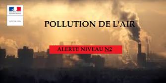 Activation de la procédure d'alerte pollution N2 sur le bassin Lyonnais-Nord-Isère