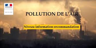 Épisode de pollution de l'air de type mixte (PM10)  sur le bassin Lyonnais Nord-Isère