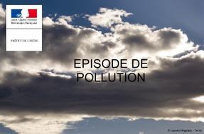  Épisode de pollution en cours Bassins d’air Lyonnais-Nord Isère et Zone Alpine Isère Niveau N1